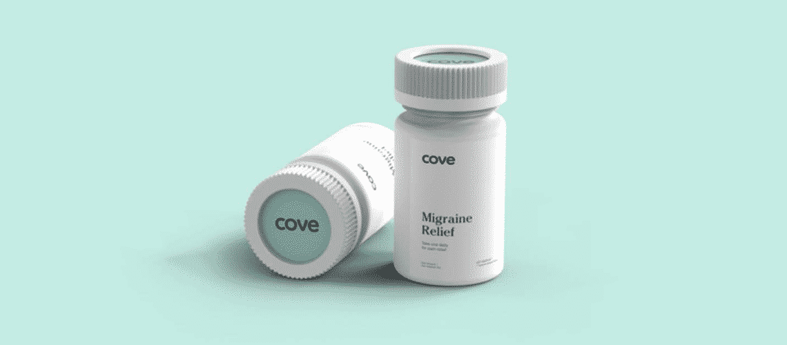 Cove Migraine Relief bottles