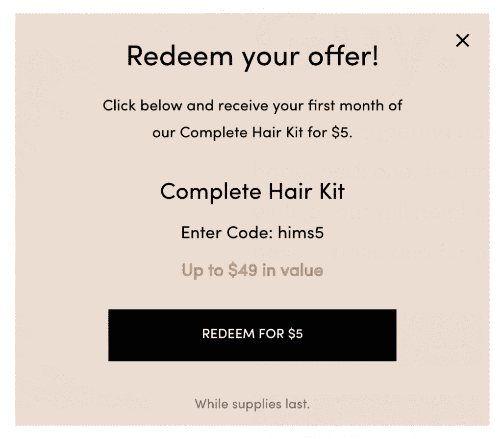 hims promo code